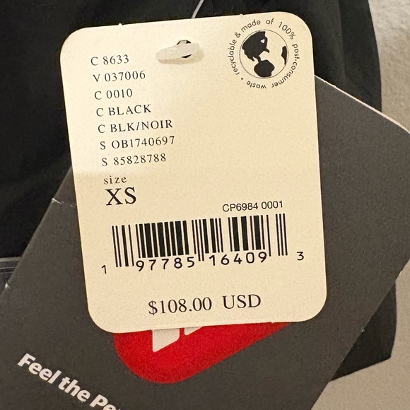 NWT Free People movement black cropped vest XS - Picture 3 of 8